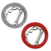 9.8FT Dog Tie Out Cable Long Dog Leash Chew Proof Lead Dog Chain with Durable Spring 360Â° Rotatable Clips PVC Case for Outside Yard Caming