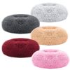 Pet Dog Bed Soft Warm Fleece Puppy Cat Bed Dog Cozy Nest Sofa Bed Cushion For S/M Dog