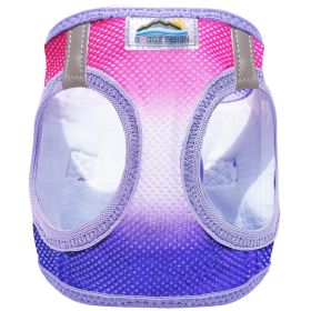 American River Choke Free Dog Harness Ombre Collection (Color: Raspberry Sundae, size: 2X-Large)